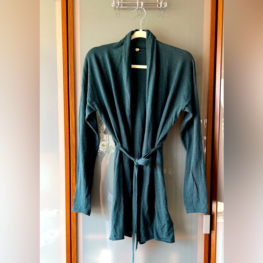 Margaret O’Leary Open Front Cardigan Size S